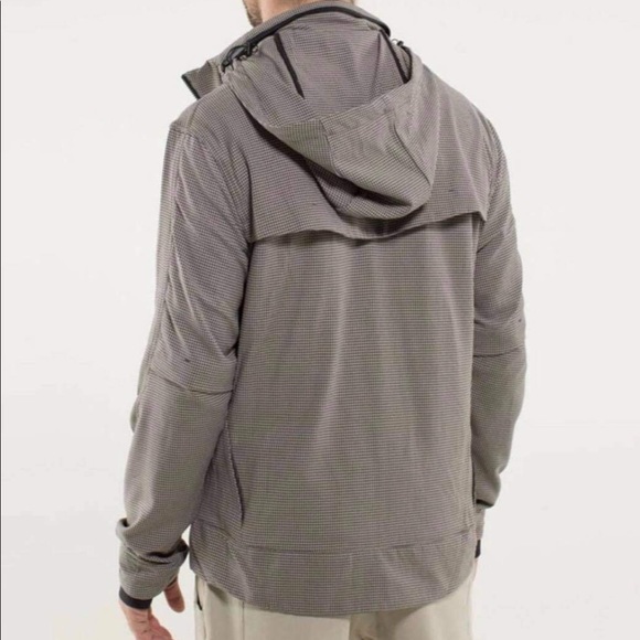 LULULEMON Houndstooth Men’s Full Zip City Jacket - Picture 2 of 8